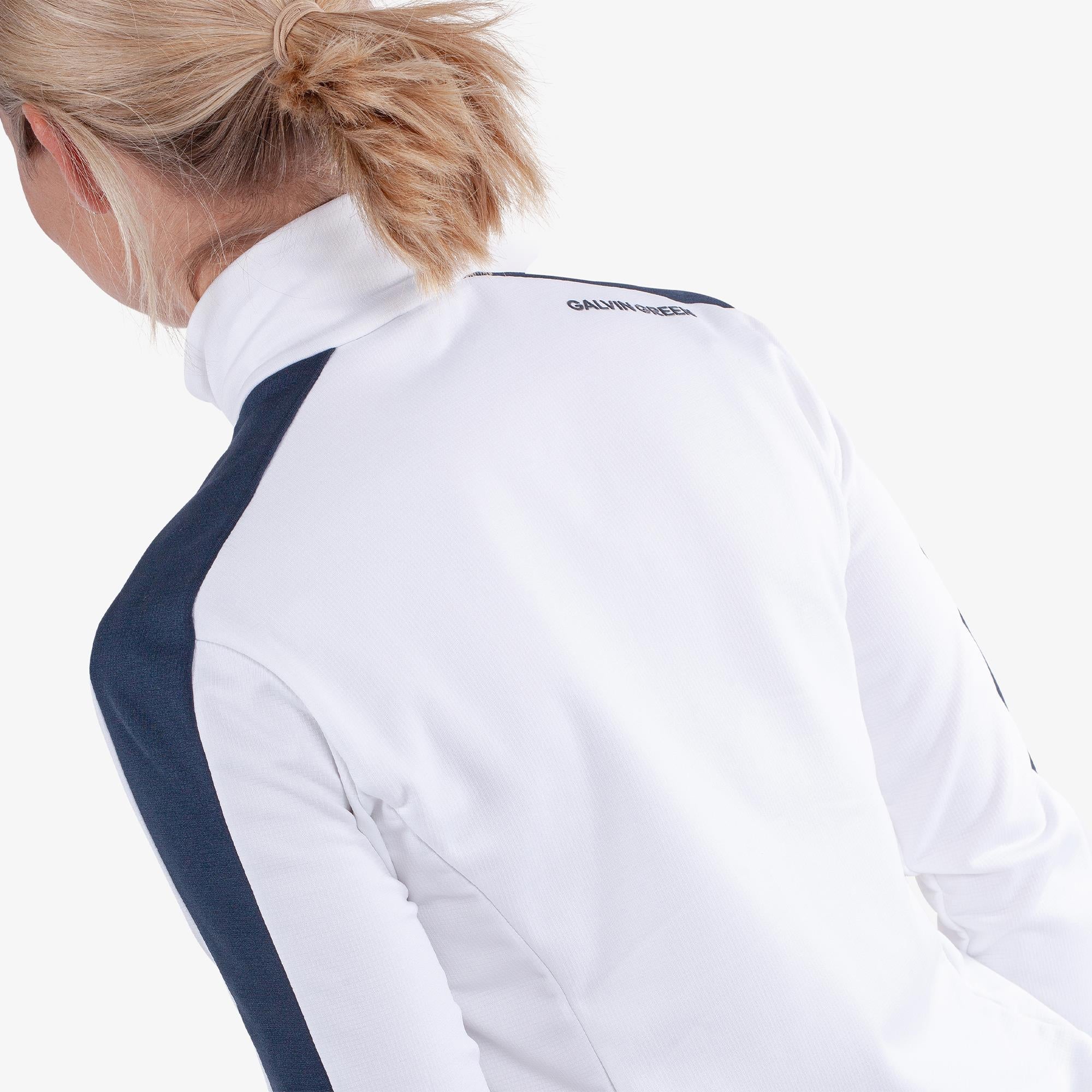 Galvin Green Dixie Insula Ladies Golf Mid Layer White/Navy